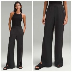 Lululemon Stretch Woven Wide-Leg High-Rise Pant